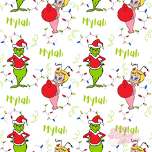 Load image into Gallery viewer, Christmas name pajamas
