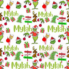 Load image into Gallery viewer, Christmas name pajamas
