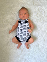 Load image into Gallery viewer, Knotted Shortalls Johnny Cash
