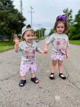 Load image into Gallery viewer, Pb&amp;j t shirt bummies or shorties set
