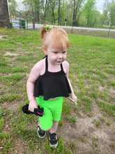 Load image into Gallery viewer, Distressed biker shorts
