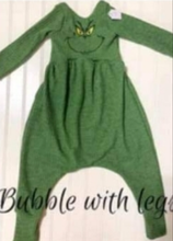 Load image into Gallery viewer, Grinch Bubble or Romper
