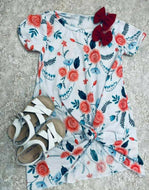 T shirt dress floral  print