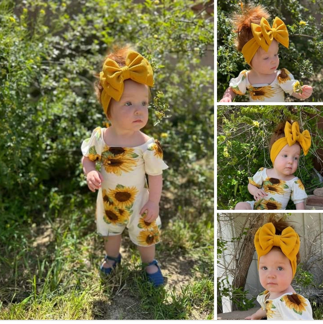 Sunflower Aria Romper