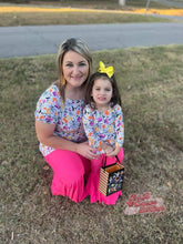 Load image into Gallery viewer, Momma and Me distressed Bells
