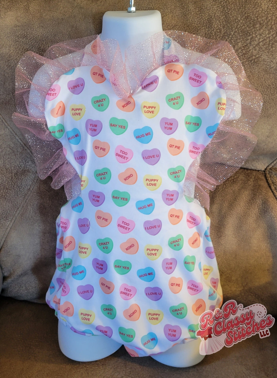 Valentine Heart Romper