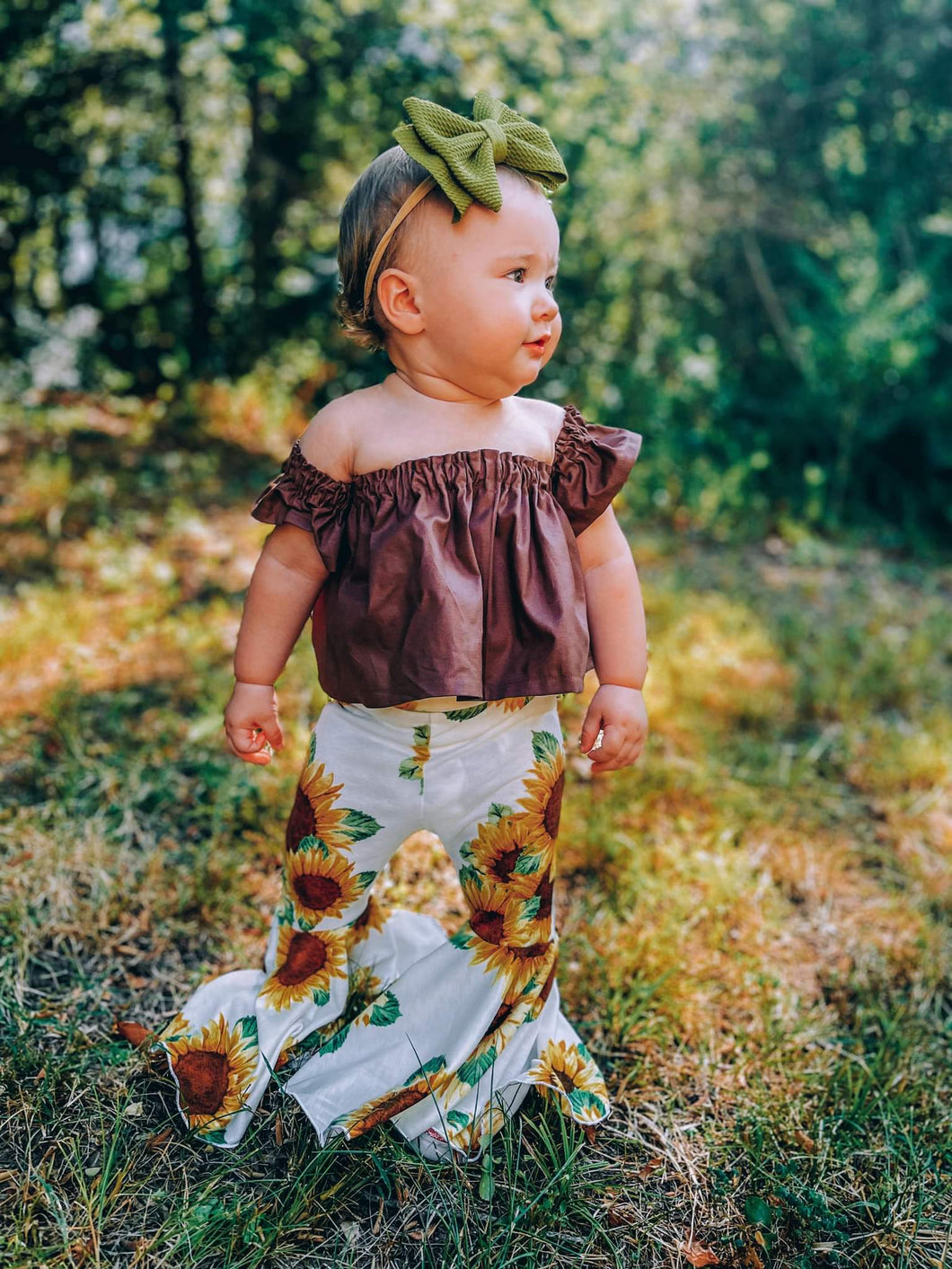 Sunflower bells and top set